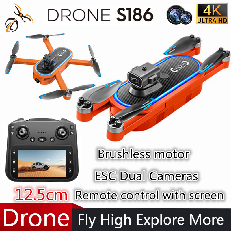 Drone Battery Charger - 2025 S186 드론 전문가용 4K HD