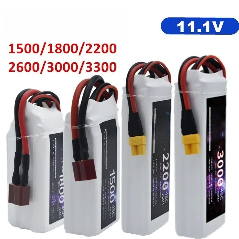 Drone Battery Li-Ion - 리포 배터리 3S 1500mAh 1800mAh 2200mAh