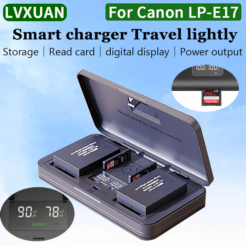 Canon Camera Eos R8 - LVXUAN LP-E17 배터리 충전기, Canon EOS