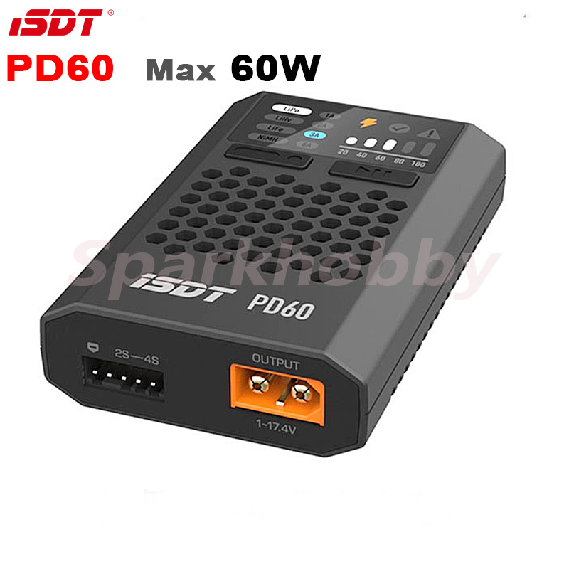 ISDT PD60 60W 6A 빠른 스마트 충전기 Li - Drone Battery Smart 리뷰 및 가격