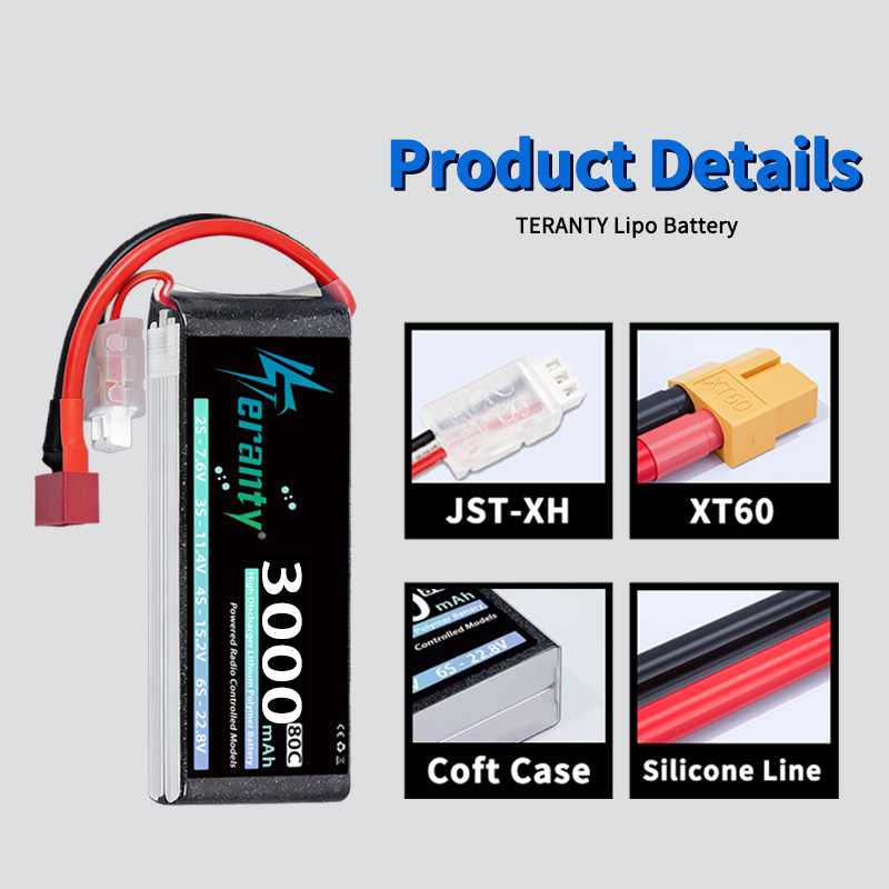 테란티 2S 3000mAh 리포 배터리 7.4V 60C - Drone Battery 4S 리뷰 및 가격