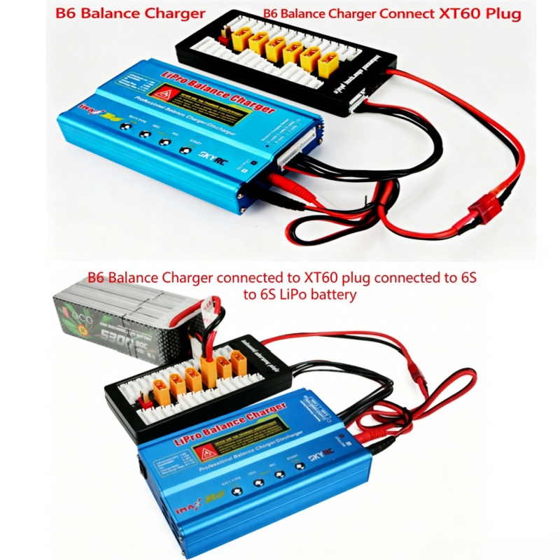 6 in 1 XT60 병렬 충전 보드 2S-6S 리포  - Drone Battery Parallel Board 리뷰 및 가격