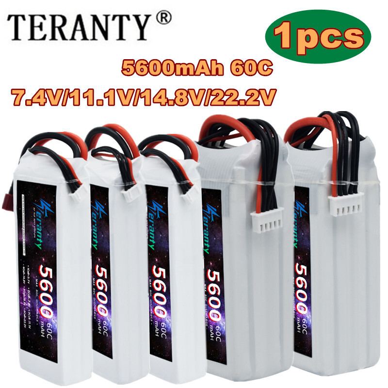 TERANTY 5600mAh 60C 2S 3S 4S 6 - Drone Battery 6S 리뷰 및 가격