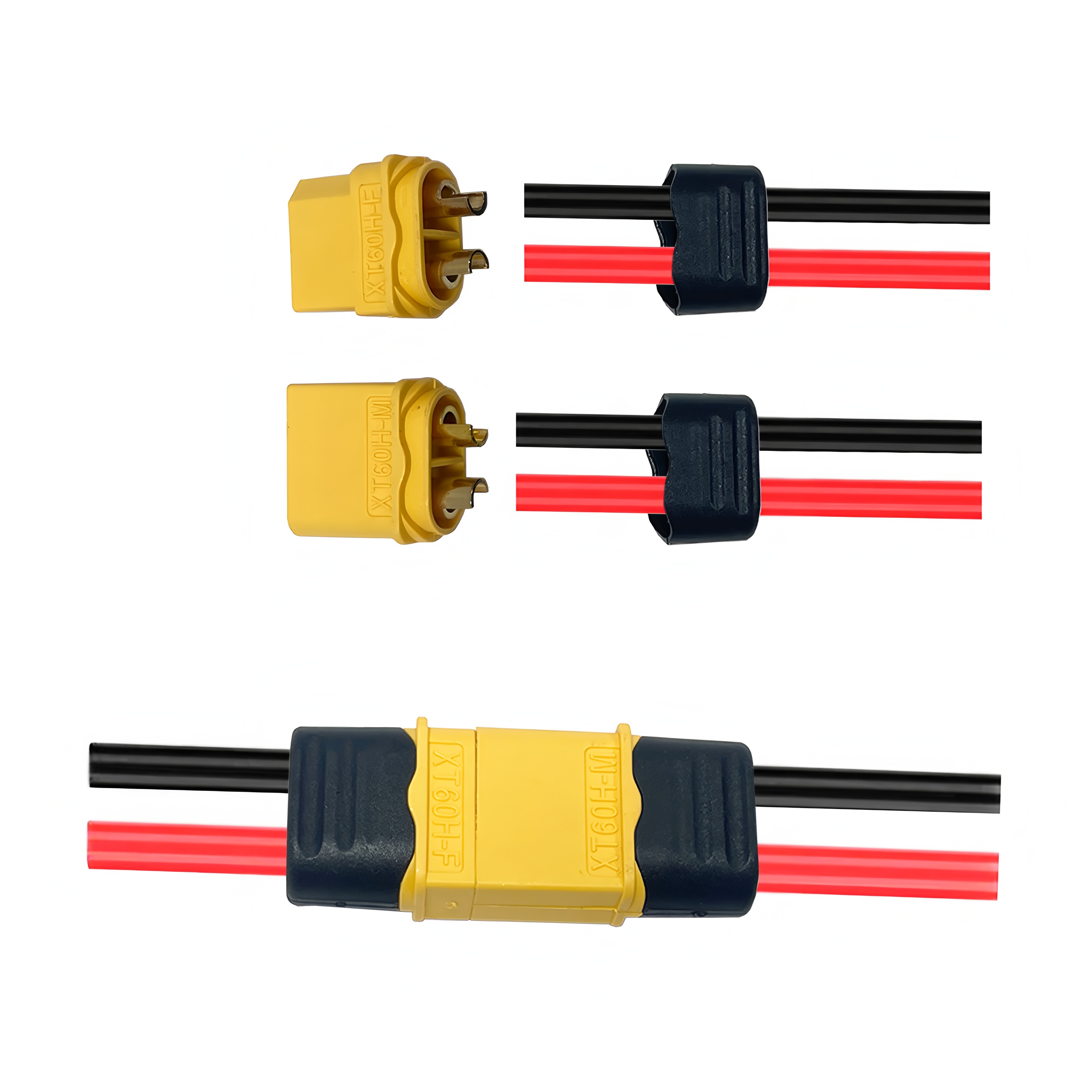 10/20쌍 XT60H 커넥터 플러그 및 쉘 하우징 세 - Drone Battery Lipo 리뷰 및 가격
