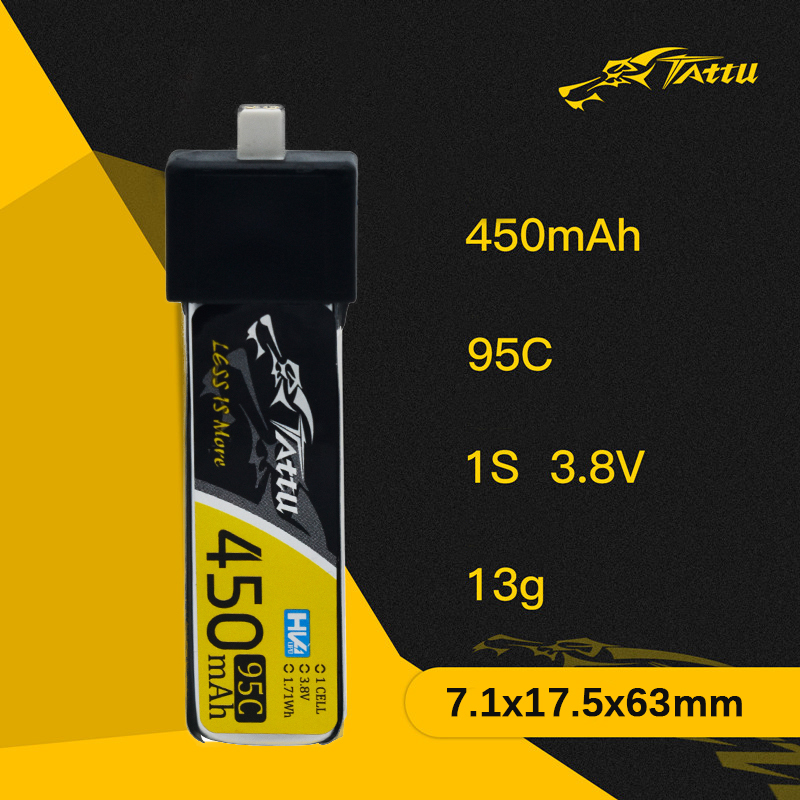 3Pcs 새로운 TATTU 450/500/550mAh  - Drone Battery 4S 리뷰 및 가격